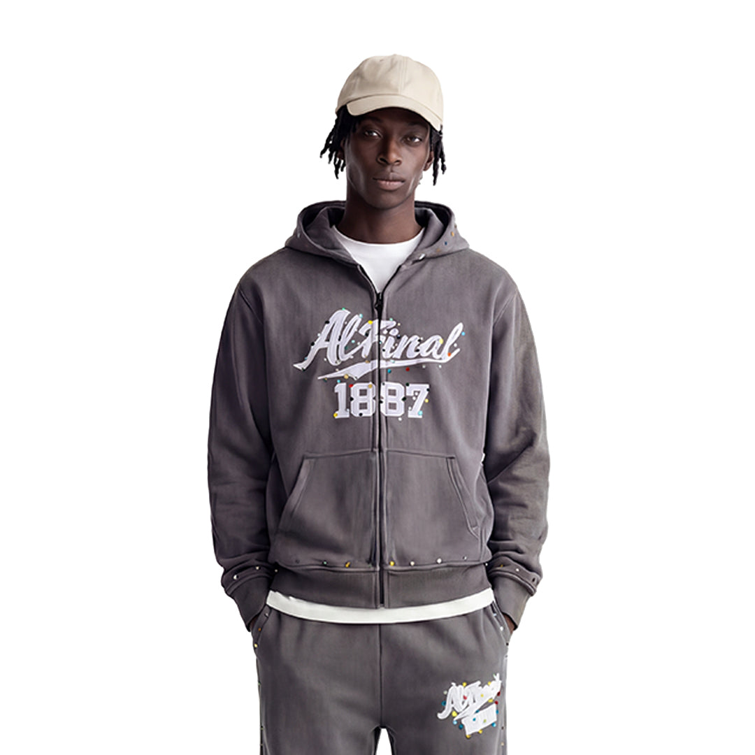 Lo Colore Hoodie & Pants Set (Gray)