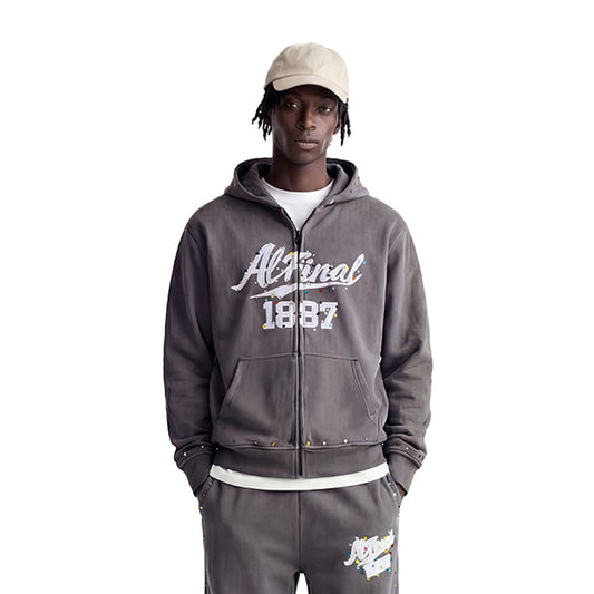 Lo Colore Hoodie & Pants Set (Gray)