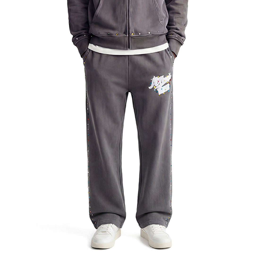 Lo Colore Hoodie & Pants Set (Gray)
